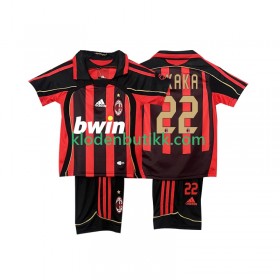 AC Milan KAKA 22 Barn Retro Hjemme Fotballdrakt 2006-2007 Kortermet